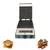 Commercial Electric 4 Slot Biscuit Waffle Maker 1.8 kW